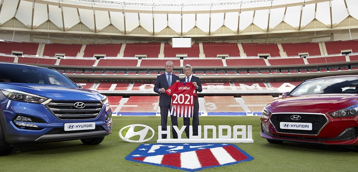 El Atleti vuelve a cambiar de coche y firma con Hyundai hasta 2021